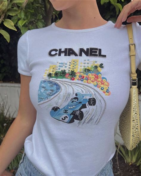 chanel formula one t-shirt|Chanel f1 tees price.